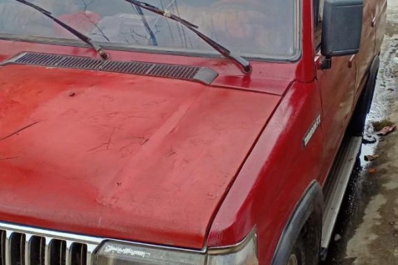 Red Toyota tamaraw 1996 for sale in Manual