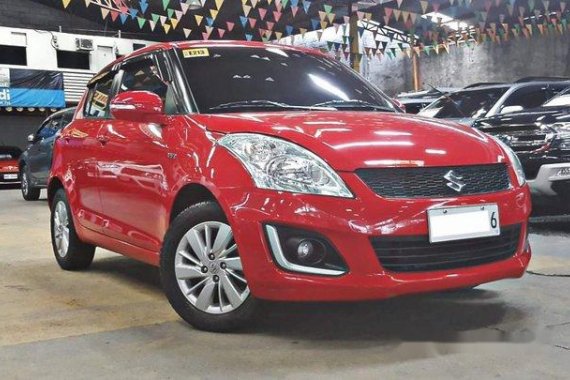Red Suzuki Swift 2018 for sale in Quezon City