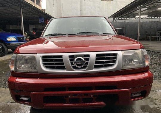 Red Nissan Frontier Navara 2009 for sale in Quezon City 