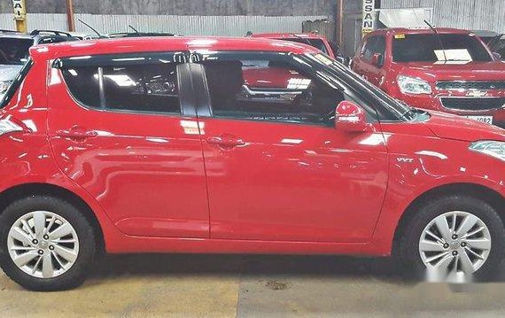 Red Suzuki Swift 2018 for sale in Quezon City