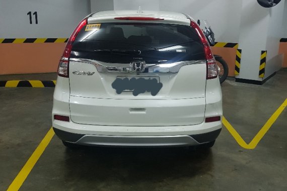 Pearlwhite 2016 Honda CR-V 2.0 S very fresh for sale in Taguig