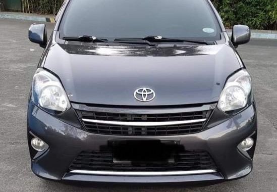 Sell Grey 2015 Toyota Wigo in Quezon City