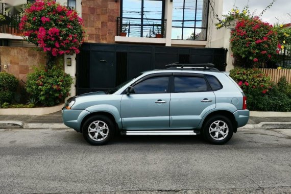 Blue Hyundai Tucson 2009 for sale in Automatic