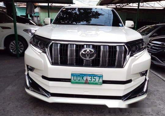 White Toyota Land Cruiser Prado 2013 for sale in Quezon City