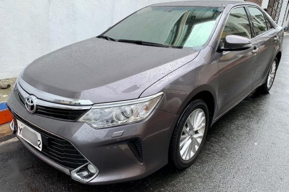 Grey Toyota Camry 2016 for sale in Manila