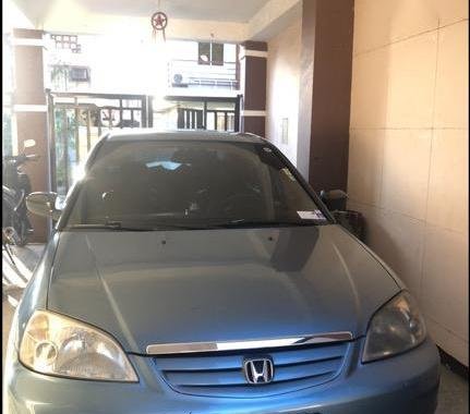 Blue Honda Civic 2012 for sale in Manual