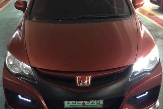 Red Honda Civic 2007 for sale in Automatic