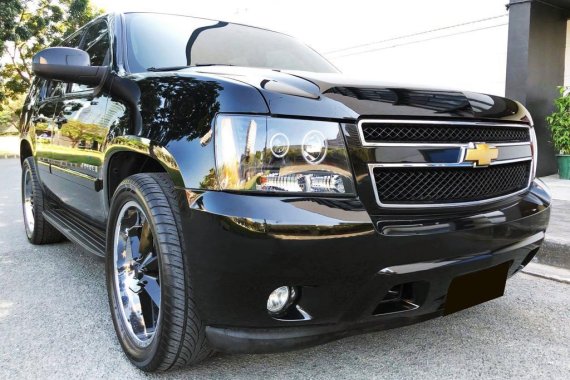 Black Chevrolet Tahoe 2008 for sale in Manila