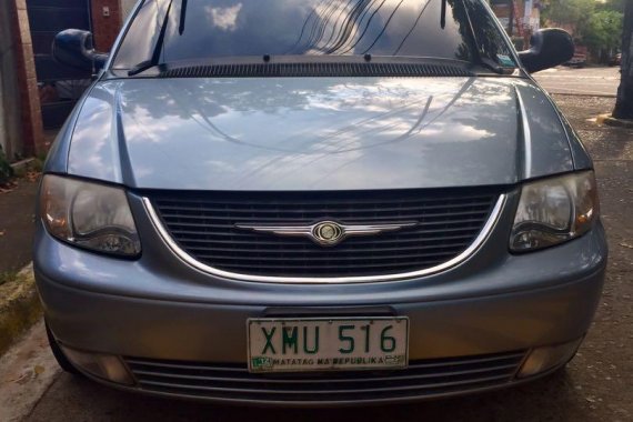 Sell Blue 2004 Chrysler Town And Country in Cainta
