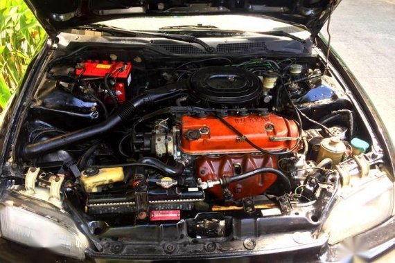 Black Honda Civic 1995 for sale in Manual