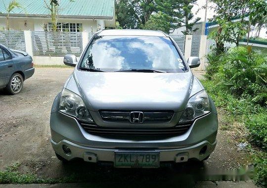 Silver Honda Cr-V 2007 Manual for sale