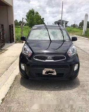 Black Kia Picanto 2016 Automatic for sale 