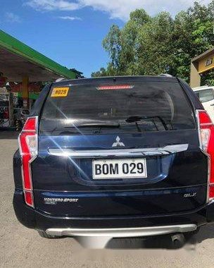 Blue Mitsubishi Montero Sport 2017 for sale in Quezon City