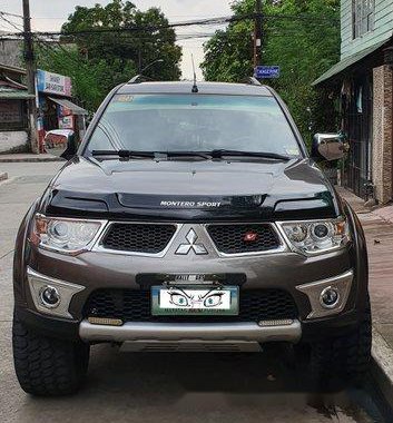 Selling Brown Mitsubishi Montero Sport 2013 Automatic Diesel 