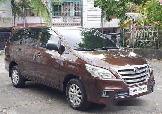 Sell Brown 2015 Toyota Innova at 78000 km 