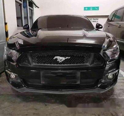 Black Ford Mustang 2016 Automatic for sale 