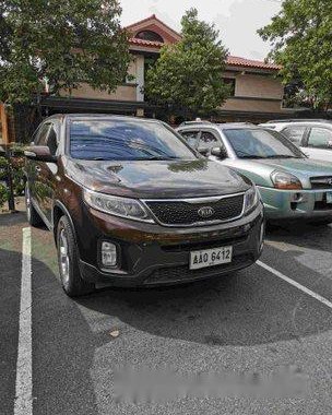 Brown Kia Sorento 2014 Automatic for sale 