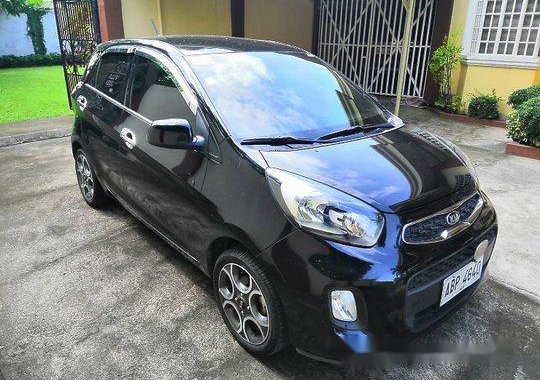 Black Kia Picanto 2016 at 41000 km for sale