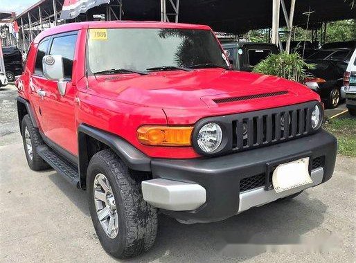 Selling Red Toyota Fj Cruiser 2016 in Pasig