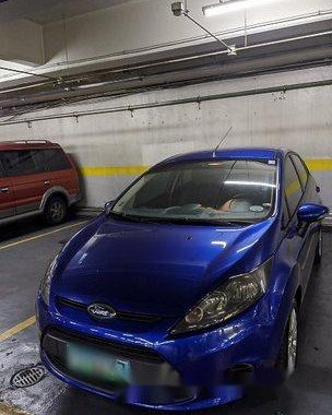 Blue Ford Fiesta 2011 Automatic for sale