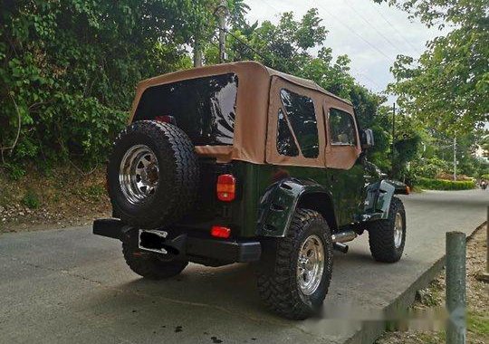 Green Jeep Wrangler 2003 Automatic for sale