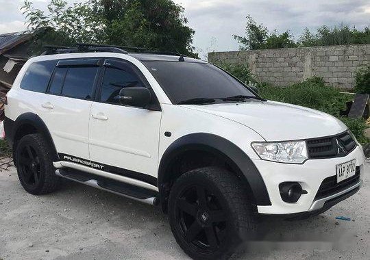 White Mitsubishi Montero Sport 2014 Automatic for sale 