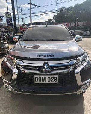 Blue Mitsubishi Montero Sport 2017 for sale in Quezon City