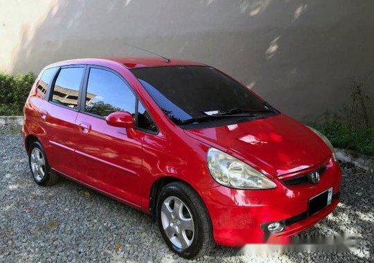 Selling Red Honda Jazz 2004 Automatic Gasoline 