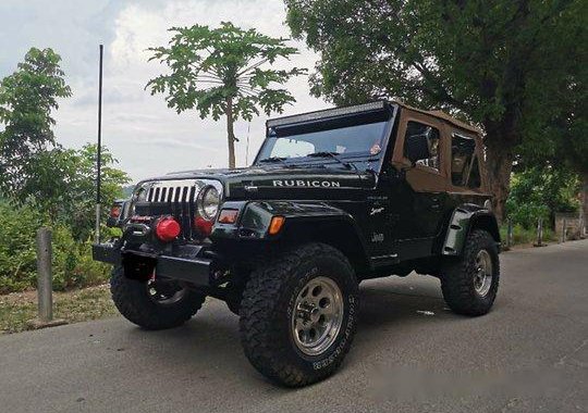 Green Jeep Wrangler 2003 Automatic for sale