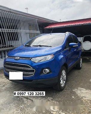 Sell Blue 2018 Ford Ecosport at 10990 km