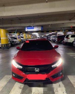Sell Red 2017 Honda Civic at 13000 km 