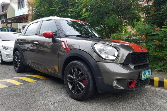 Grey Mini Countryman 2012 for sale in Quezon City