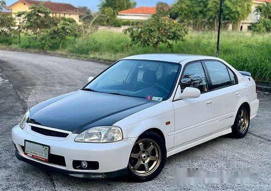 White Honda Civic 1999 Manual for sale 