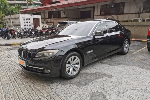 Black Bmw 740Li 2009 for sale in Automatic