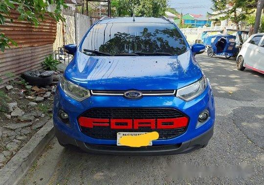 Selling Blue Ford Ecosport 2016 Automatic Gasoline 