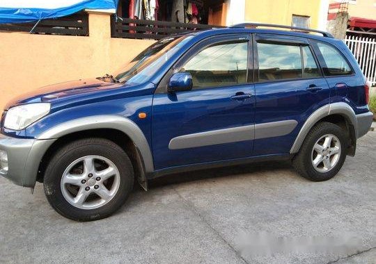 Blue Toyota Rav4 2001 for sale in Cavite