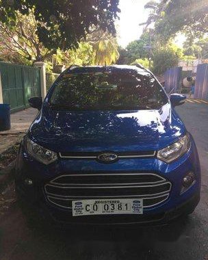 Sell Blue 2017 Ford Ecosport in Makati