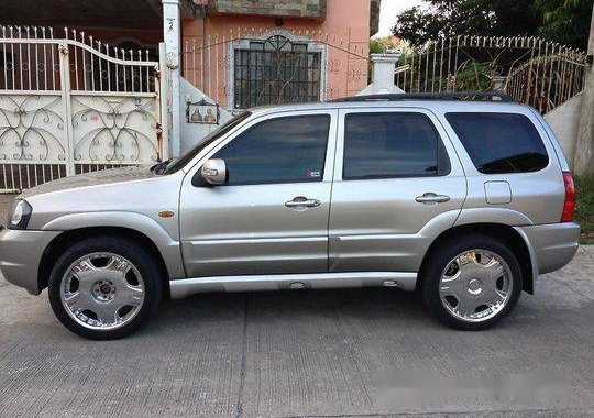 Silver Mazda Tribute 2004 Automatic for sale 