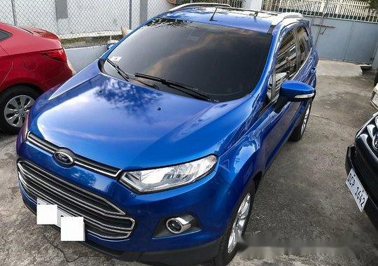 Blue Ford Ecosport 2017 for sale in Silang