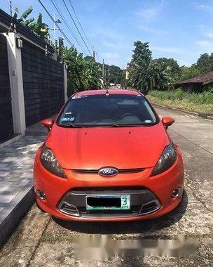 Sell Orange 2011 Ford Fiesta Automatic Gasoline 