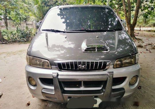 Grey Hyundai Starex 2001 for sale in Lubao