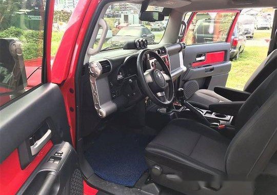Selling Red Toyota Fj Cruiser 2016 in Pasig