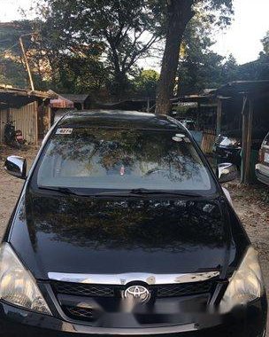 Black Toyota Innova 2008 Automatic for sale 