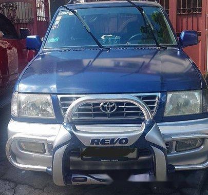 Selling Blue Toyota Revo 2001 Manual Gasoline 