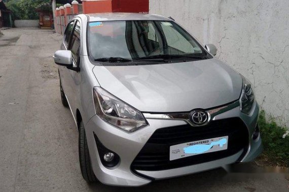 Selling Silver Toyota Wigo 2018 in Bacoor 