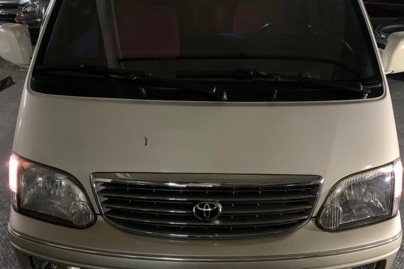 Sell Pearl White 2003 Toyota Hiace in Manila