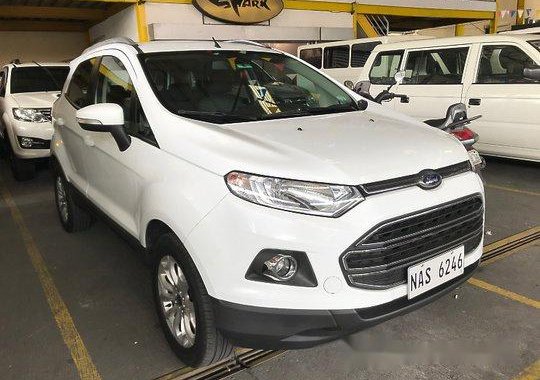 White Ford Ecosport 2017 for sale in Quezon City