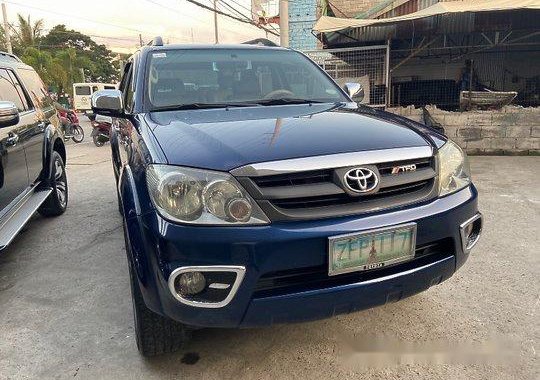 Selling Blue Toyota Fortuner 2006 at 108000 km 