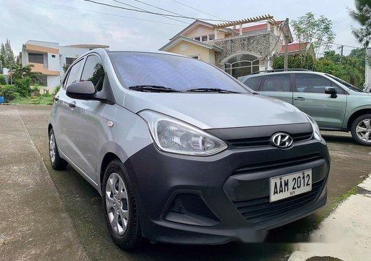 Sell Silver 2014 Hyundai Grand i10 Hatchback Manual 