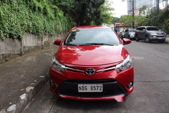 Selling Red Toyota Vios 2017 at 20900 km